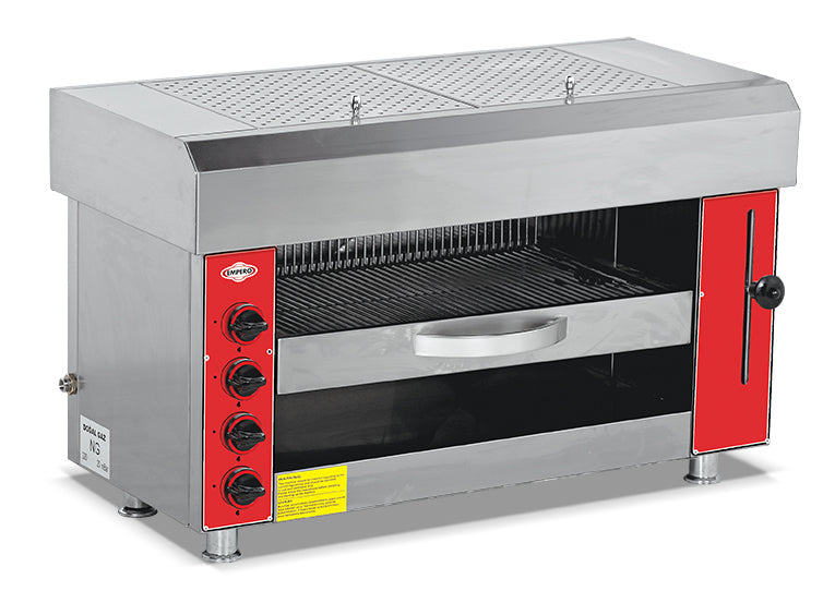 5-Flammen-Gas-Salamandergrill – 21 kW