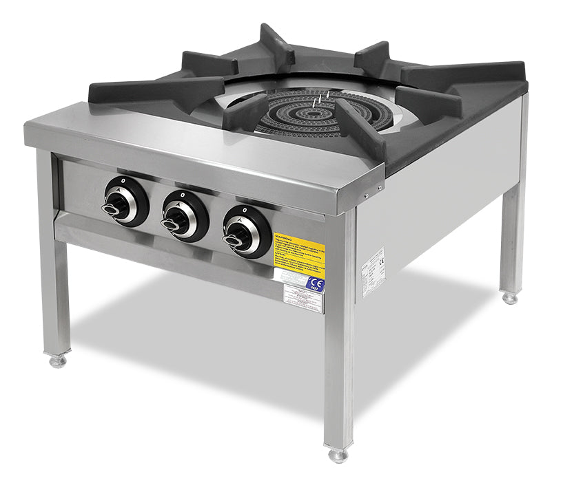 Standgasherd mit 4 Kochfeldern – 31,25 kW