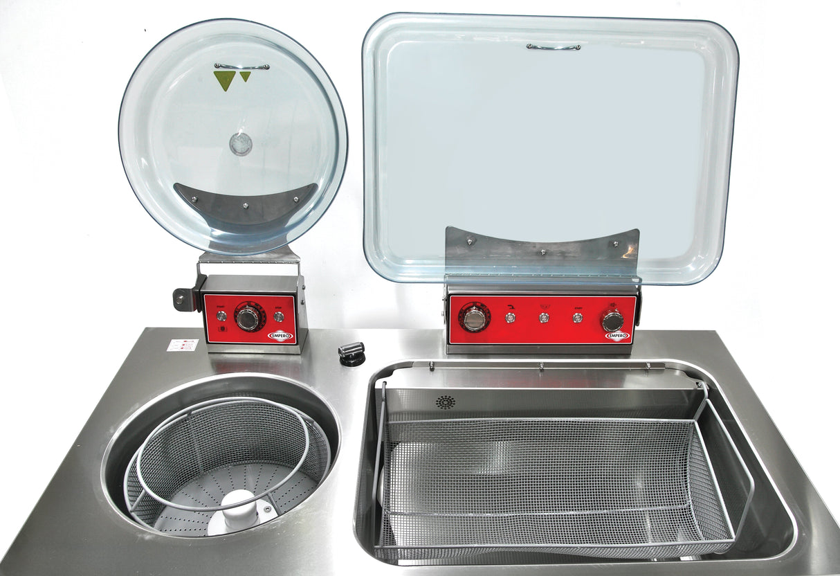 Gemüsewasch- und -trocknungsmaschine – 0,85 m³