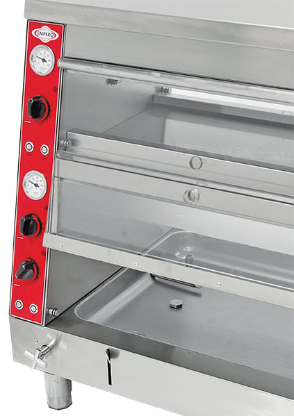 Speisenwärmer-Auslage – 5x1/1 Gn unten, 5x2/3 Gn oben