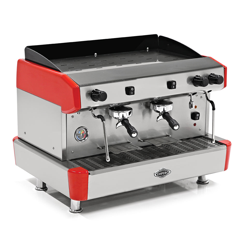 Cappuccino-Espressomaschine, 2 Gruppen – 11 l