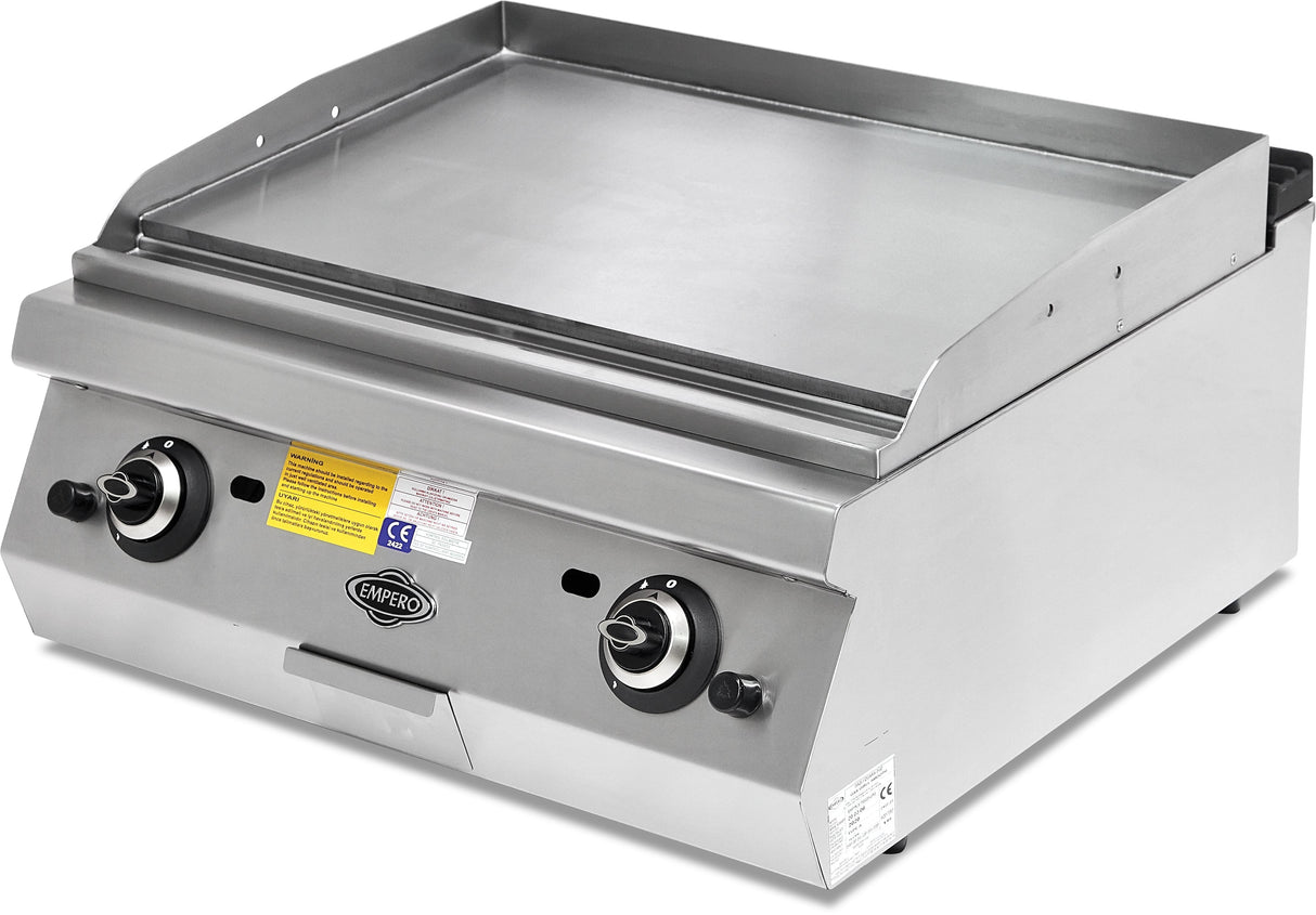 Gasgrill mit glatt verchromter Platte – 20,64 kW