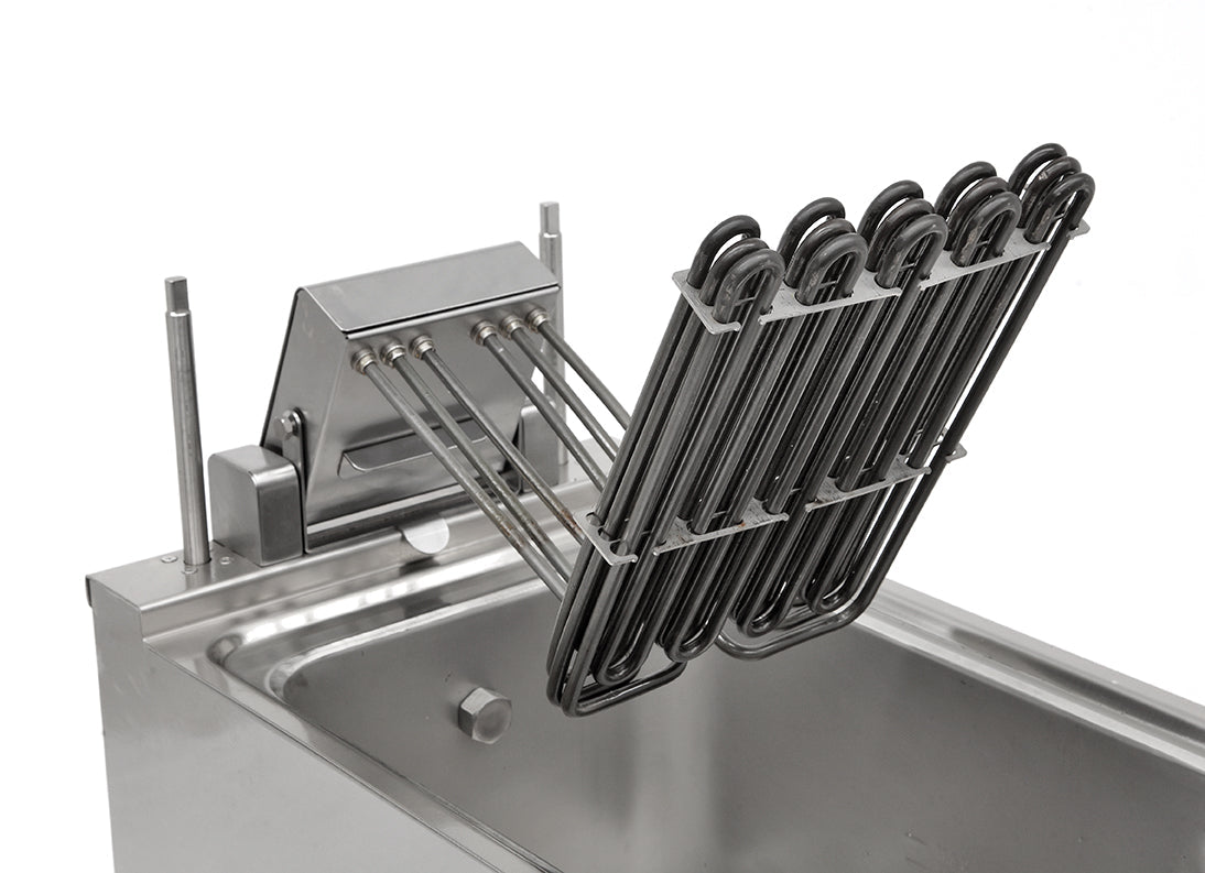 Schnellkochfritteuse mit Lift und Ölfilter – 400 V / 25 l